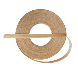 ebpsneer Real Pine 1/2 inch ×50ft Wood Veneer Edge Banding,Preglued Iron On Veneer with Hot Melt Adhesive Strips,Edgebanding Flexible Tape for Furniture Restoration DIY Work