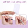 Cuticle Pusher Tool, Professional Nail Tools Set With 50 Grit