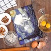 Menesia Tempered Glass Cutting Board for Kitchen, Van Gogh Design
