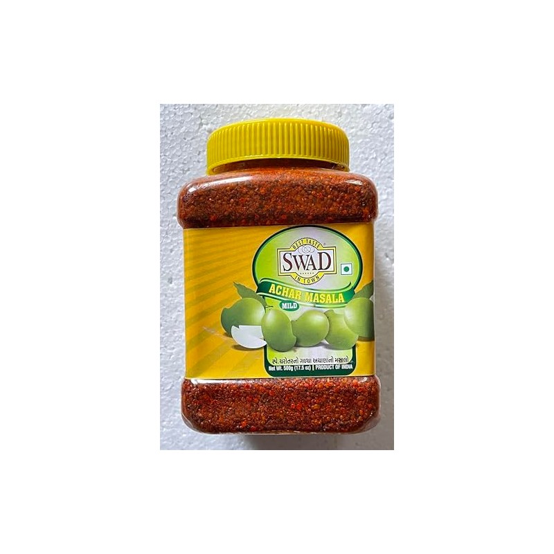 Swad Achar (Pickle) Masala MILD (Special Charotar Sweet & Spicy)