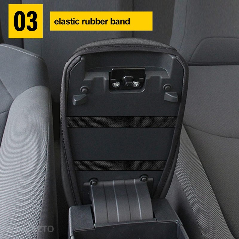 AOMSAZTO Console Covers for 2017 2018 2019 Mazda Mazda3 Armrest