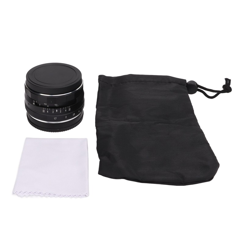 Meike 35mm F1.7 Lens APS C Frame Manual Prime Lens