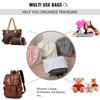 HAMBOLY 100% Cotton Bags 5 Pack Dust Cover Storage Pouch