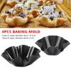 4Pcs Tortilla Maker Nonstick Taco Shell Maker Salad Bowl Carbon