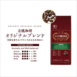 Ogawa Coffee Shop Organic Coffee Original Blend Beans 4.93 oz (140 g)