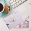 TEHAUX Small Paper Envelopes Set 2x3 Inches Retro Envelopes for