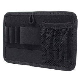 LytHarvest Tactical Bag Insert Modular Organizer Utility Admin Pouch Hook Fasteners, Modular Pack Insert Organizer (Black)