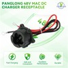 Panglong Golf Cart 48V MAC DC Charger-Plug Powerwise Receptacle fits