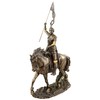 Joan of Arc on Horse Back with Flag