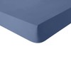 Essix Plain Cotton Fitted Sheet, Made in France, 140 x