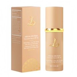 Color Changing Foundation, Foundation 4 in 1 - Medium Spectrum,Protecting From Sun With SPF 50+, Concealer Cover Cream Longwearing & Waterproof for Sport, Dancing