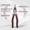 HAUTMEC 9" Linesman Pliers,High Leverage Combination Pliers 4 in 1