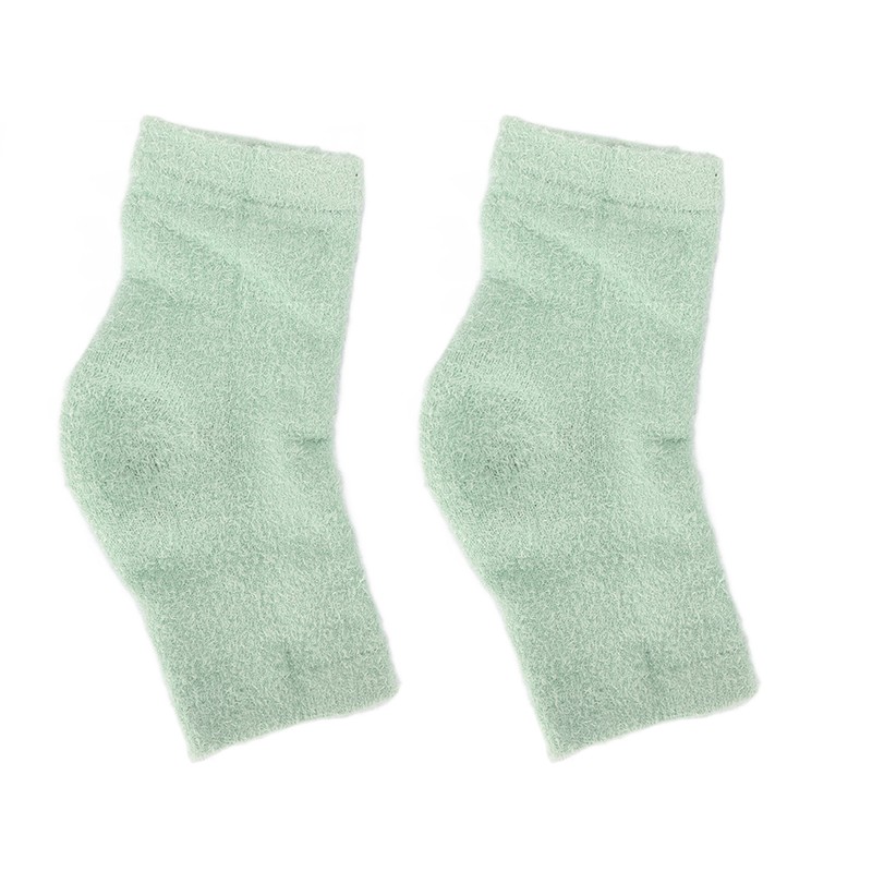 Pink Moisturizing Hand Gloves Touch Screen Prevent Cracked Skin Green
