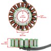 For Yamaha Caltric Stator for Yamaha 1C5-81410-00-00 Stator Generator Magneto