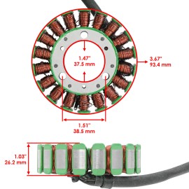 For Yamaha Caltric Stator for Yamaha 1C5-81410-00-00 Stator Generator Magneto ATV
