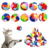 Nicunom 60 PCS Soft Pom Pom Balls for Kittens, 1.7"