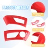 LLKUANG Car ABS Central Control Dashboard Air Outlet Frame Cover