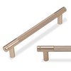 BUKOBYHE 10 Pack 5 Inch Champagne Bronze Kitchen Cabinet Handles