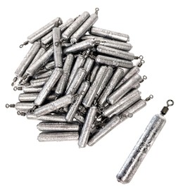 MONOSTORE Free Rig Sinker Fishing Down Hook Lure Drop Weight Worm Jig Stick Iron 3.5g 7g 10g 20g (10g 25pcs)