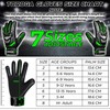 TOROGA Football Goalkeeper Gloves For Boys, Kids Children Youth Soccer