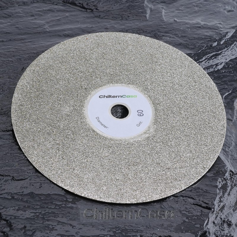 ChilternCasa 6 Inch Diamond Grinding Disc, Coated Flat Lap Disk