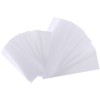 Tiras de Cera Depilatoria Blanco, Papel No Tejido 400 Piezas