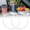 2PCS Juicer Accessories Sealing Ring Replacement Gaskets Rubber Seal Ring