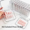 16 PCS Clear Press on Nail Packaging Press on Nail