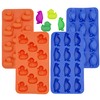 Cute Animal Duck & Penguin Shape Silicone Ice Tray Maker