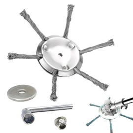 Lawn Mower Parts - Efficient Trimmer Head Cutter,Sturdy Rotary Heavy-Duty Trimmer for Heavy-Duty Tasks Grass Cutting Brush Clearing Trimming Repair Maintenance