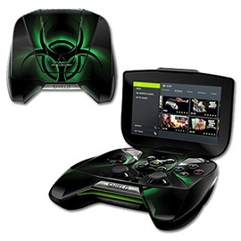 MightySkins Skin Compatible with NVIDIA Shield Portable – Bio Glare | Protective, Durable, and Unique Vinyl Decal wrap Cover | Easy to Apply, Remove, and Change Styles | Made in The USA