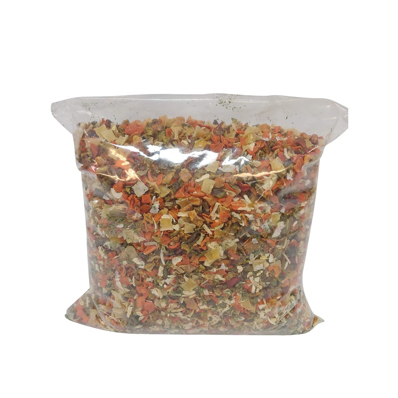 2 Pound Big Bag-Vegetable Soup Blend Dried Dehydrated Vegetable Flakes