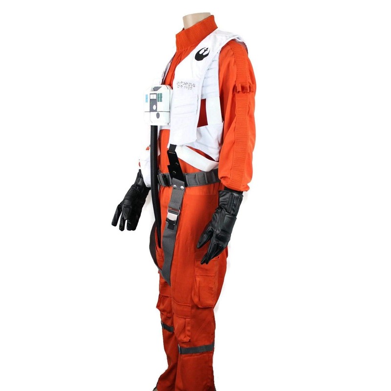 Costumeteers Resistance Rebel Pilot Fighter Double Layer X-Wing VEST Accoutre