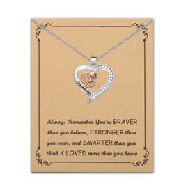 BNQL Badminton Necklace Bracelet Badminton Gifts for Badminton Players Badminton Lovers Gifts Badminton Racket Pendant Necklace, Stainless Steel