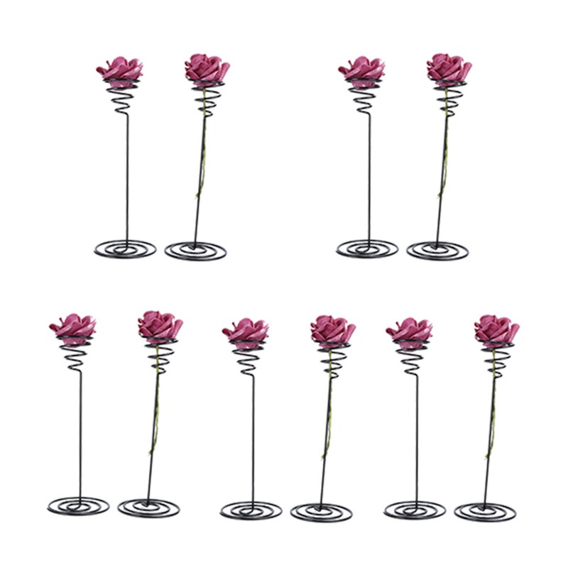 10Pcs Tabletop Planter Fashionable Air Plant Stand Holder Container Display
