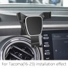 LUNQIN Car Phone Holder for Toyota Tacoma 2016 2017 2018