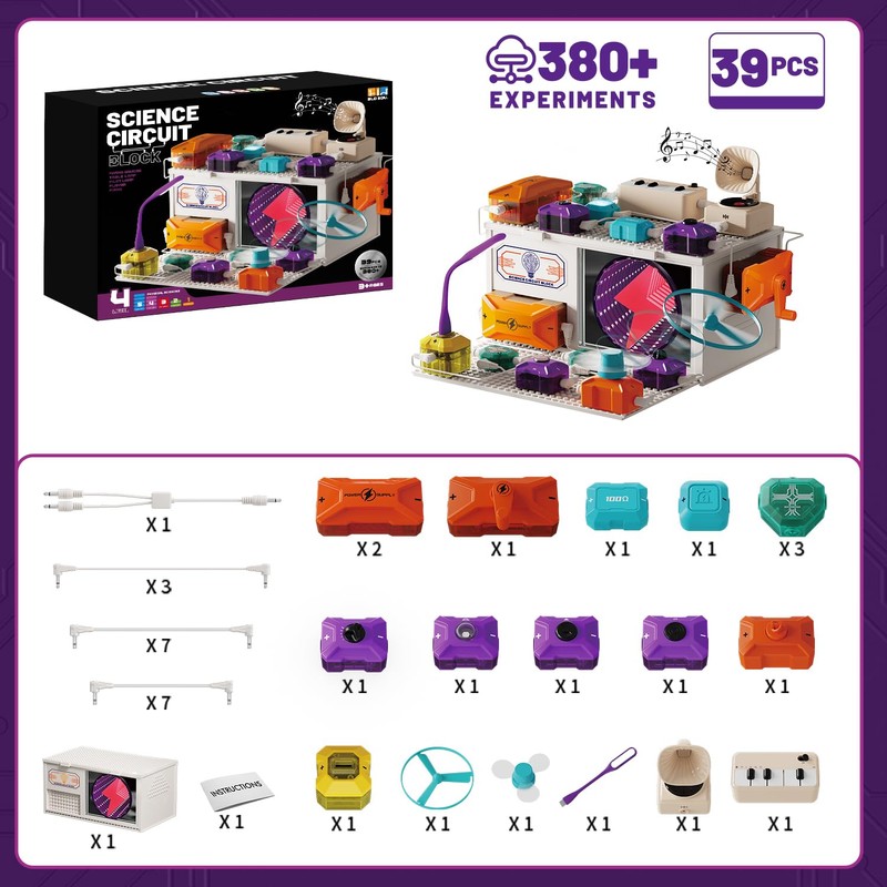 Dollox Science Kits for Kids, Electrical Circuit Exploration Kit with