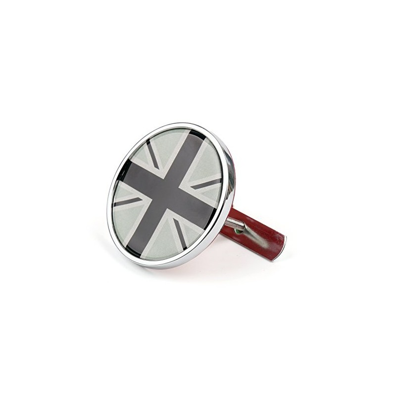Topteng Front Grill Badge w/Holder Union Jack UK Flag for
