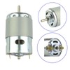 CONQUERALL 895 Motor 12V 6000RPM/24V 12000RPM DC Motor Double Ball