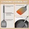 HaWare Silicone Utensils Set, 9-Piece Kitchen Cooking Utensils, Non-stick Heat