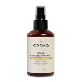 Cremo Original Leave-In Daily Beard Conditioning Mist - For Soft-Feeling and Healthy-Looking Facial Hair, 6 Fl Oz