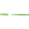 Pentel SES15C-FKX Brush Sign Pen Neon Green Fibre Tip Brush
