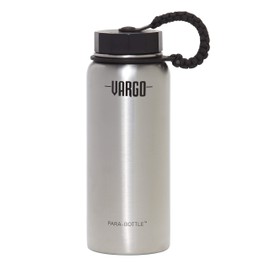 Vargo Stainless Steel para-Bottle, Natural - 1 Liter Capacity