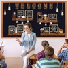 Qilery Coffee Motivational Bulletin Board Set Industrial Inspirational Welcome Classroom