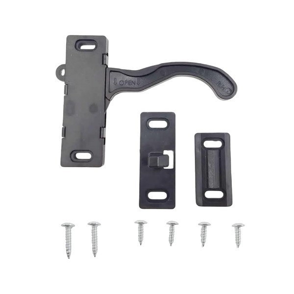 E285 RV Screen Door Latch Replacement Kit for Camper, Motorhome,Travel
