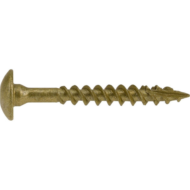 Power Pro 47867 Lag Screws, 1/4" x 2", Star Drive