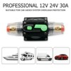Car Circuit Breaker, DC 12-48 V Waterproof Inline Car Circuit