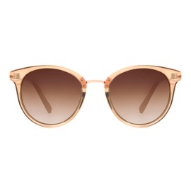 ENUFF Mia Brown Polarized Round Sunglasses For Women