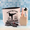 BDPWSS Taekwondo Gifts Karate Black Belt Gifts for Girls Black