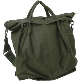 YMCLKY Original US Military Type Helmet Bag with Shoulder Strap 47x46 BH035YN, green